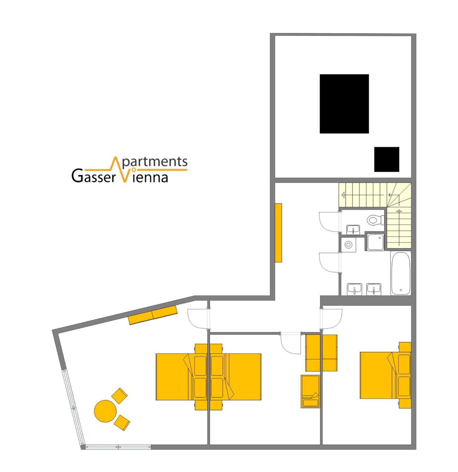Gasser Apartments - Apartments Karlskirche Вена Экстерьер фото